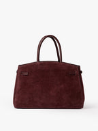 TOTE DIVA in Pelle Bordeaux