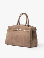 TOTE DIVA in Pelle Toupe