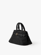 BABY DIVA SWAG in Pelle Suede Nera