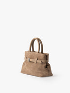 BABY DIVA in Pelle Suede Sabbia