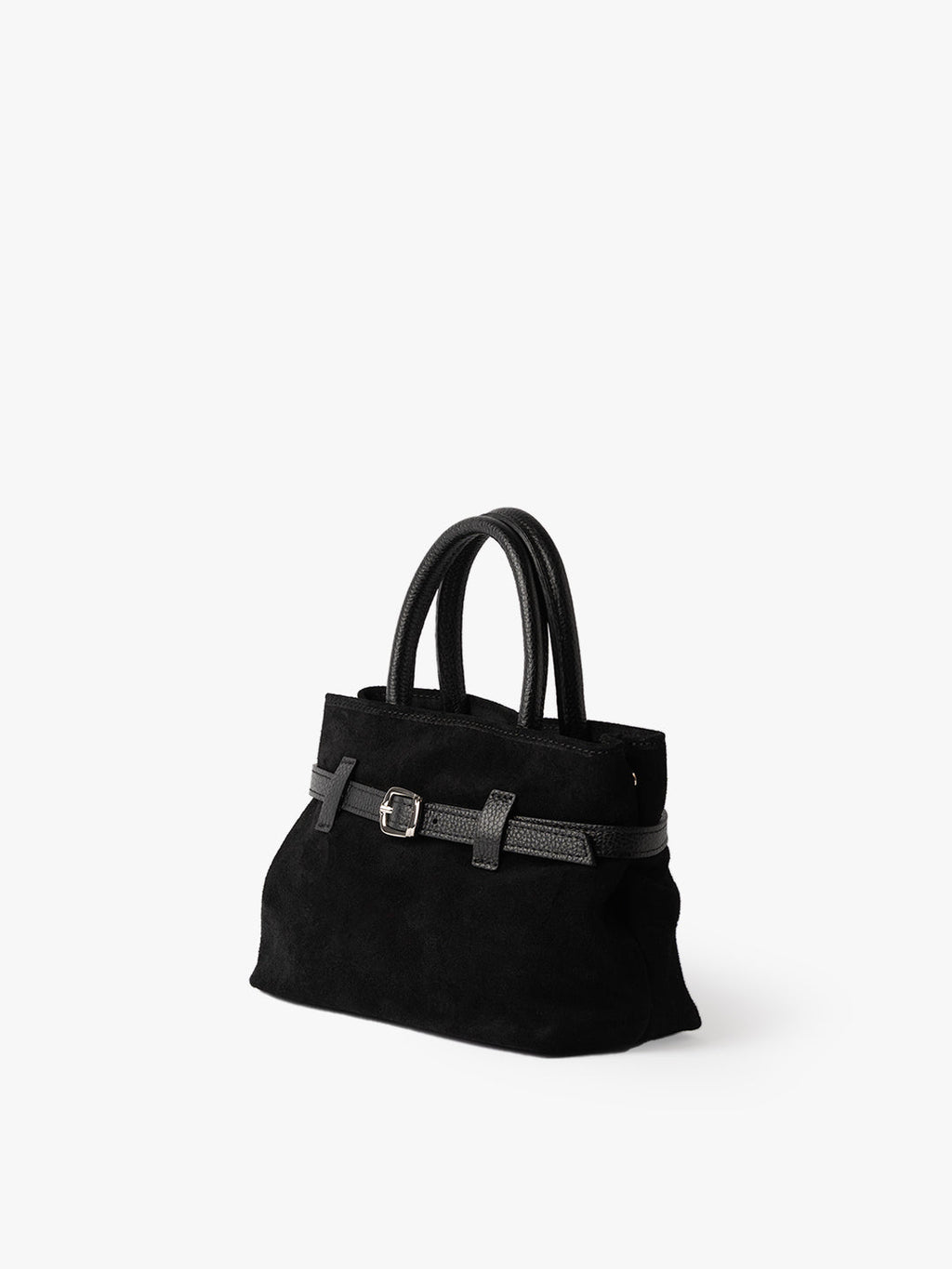 BABY DIVA in Pelle Suede Nera