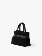 BABY DIVA in Pelle Suede Nera