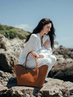 LOREN in Pelle Calfskin Camel