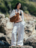 LOREN in Pelle Calfskin Camel