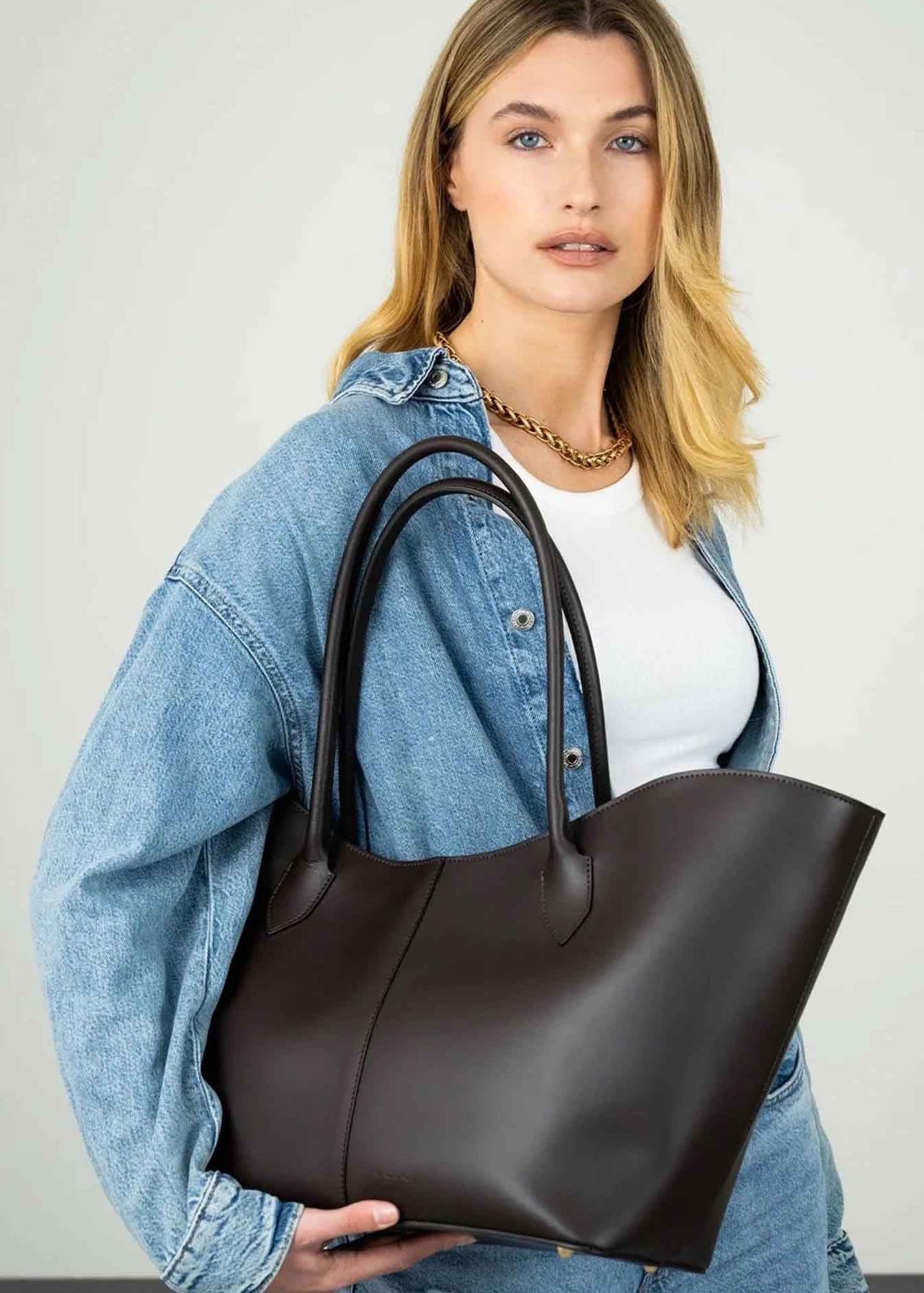 LOREN in Pelle Calfskin Depp Brown