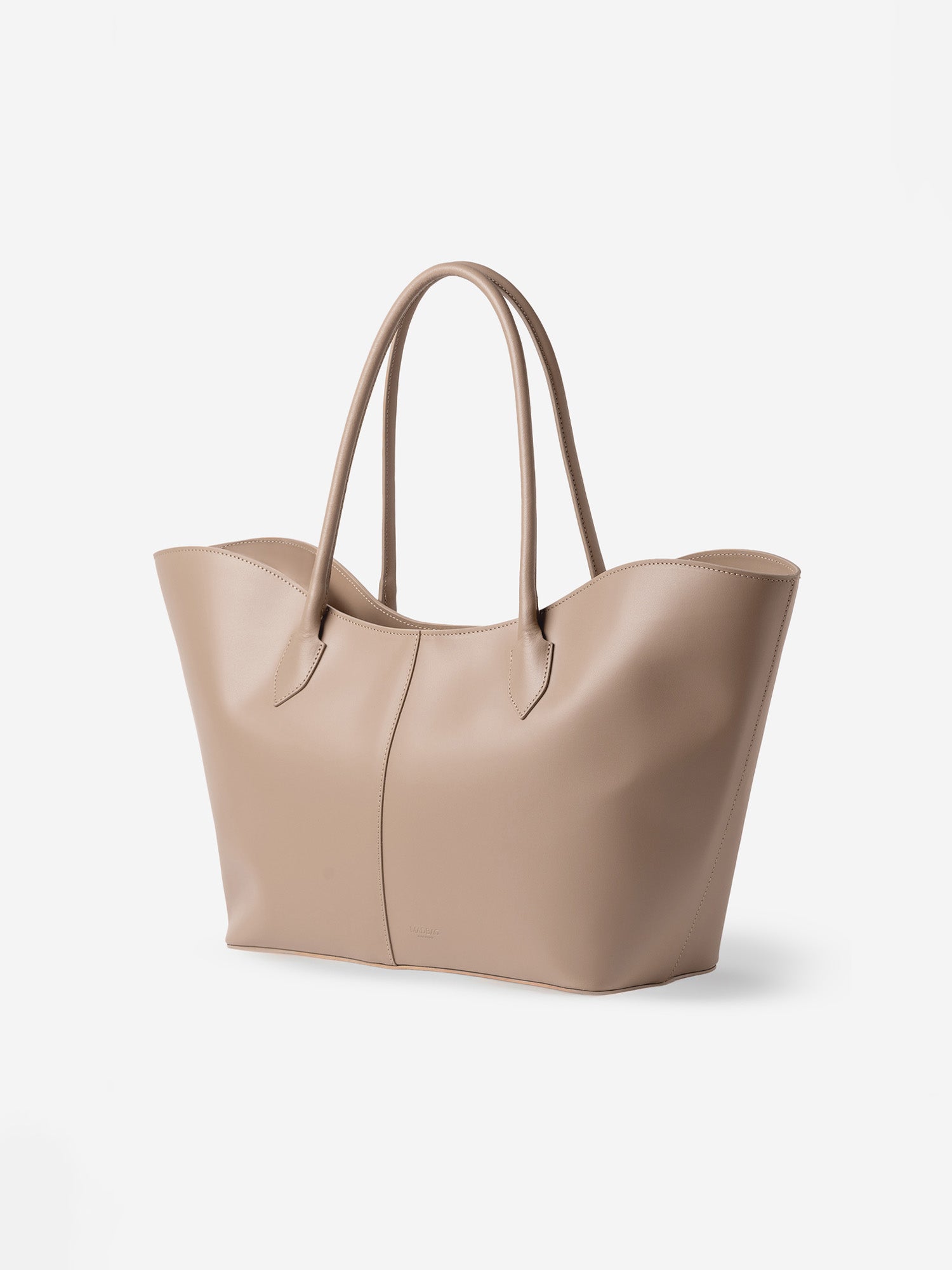 LOREN in Pelle Calfskin Misty Beige