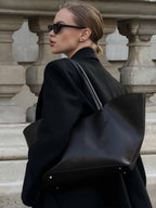 LOREN in Pelle Calfskin Jet Black