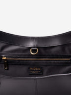 LOREN in Pelle Calfskin Jet Black