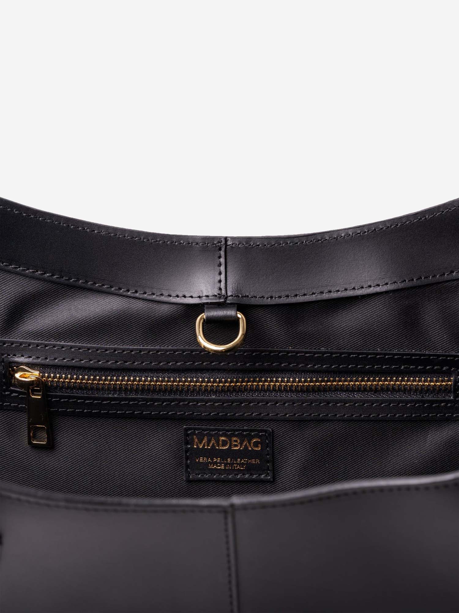 LOREN in Pelle Calfskin Jet Black