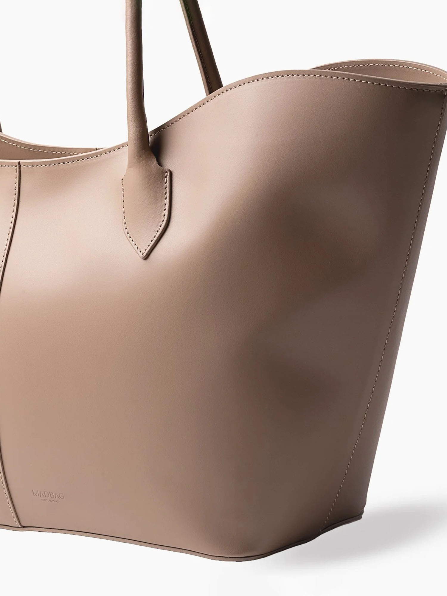 LOREN in Pelle Calfskin Misty Beige