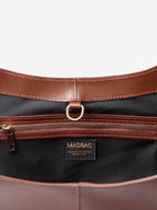 LOREN in Pelle Saffiano Cognac