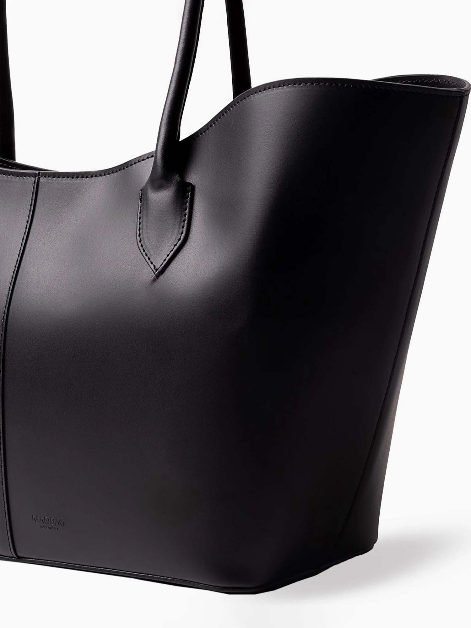 LOREN in Pelle Calfskin Jet Black