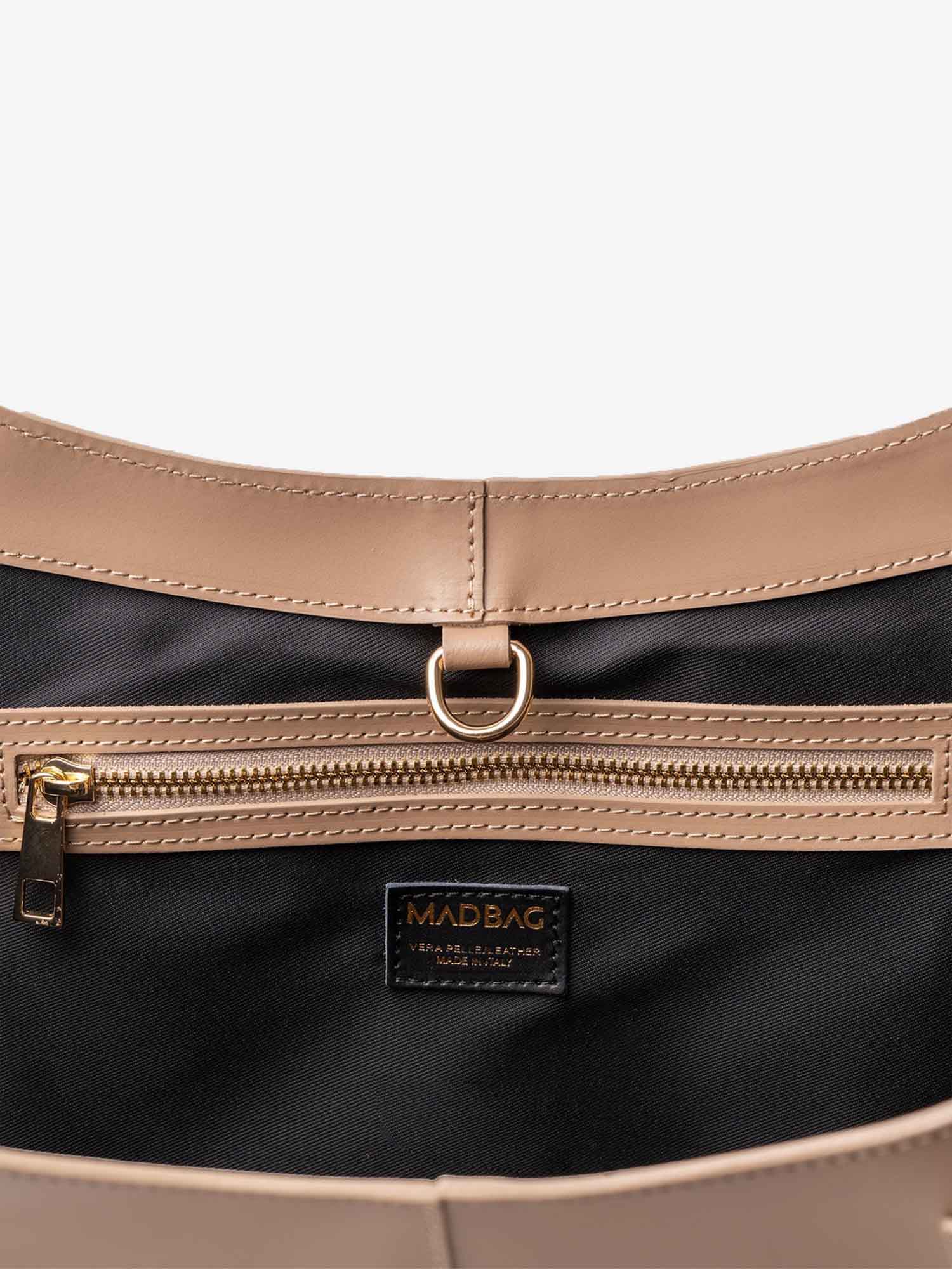 LOREN in Pelle Calfskin Misty Beige