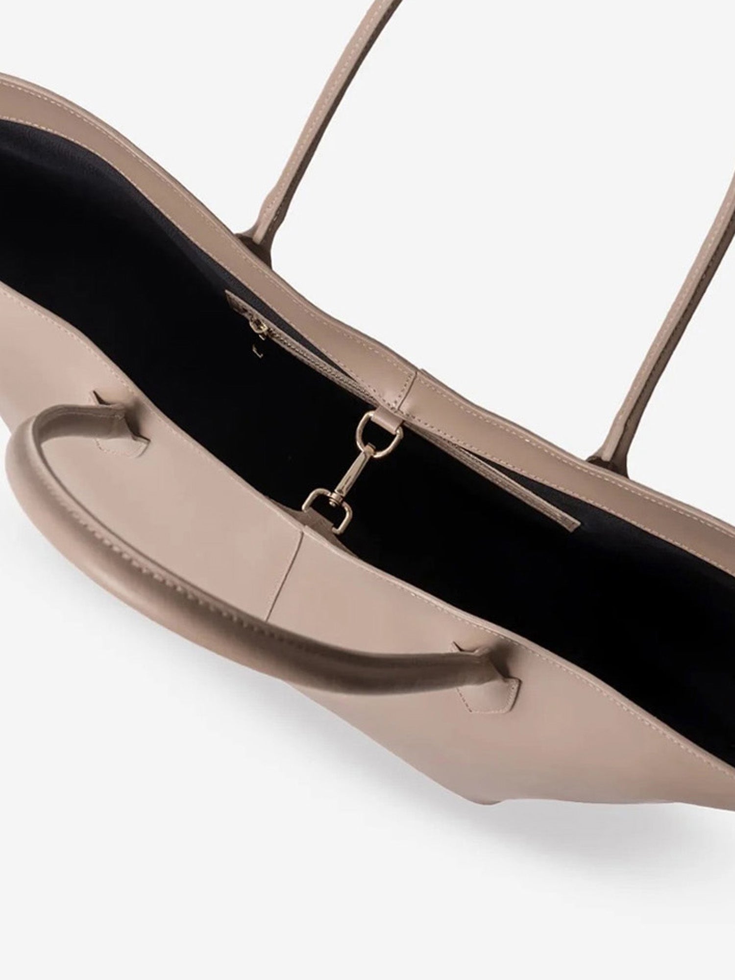 LOREN in Pelle Calfskin Misty Beige